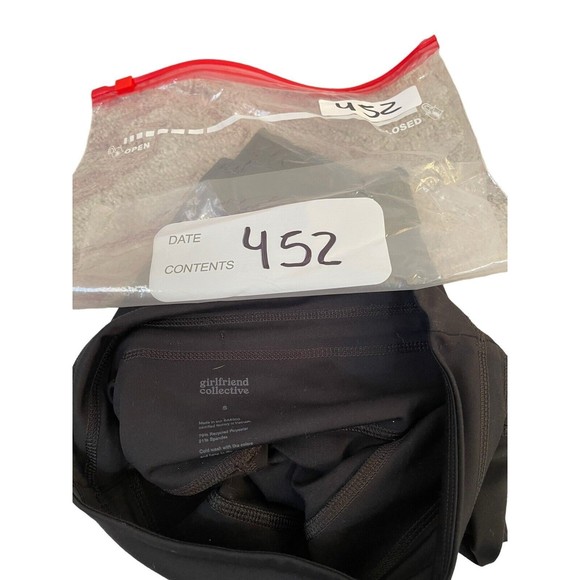 GIRLFRIEND COLLECTIVE Diana‎ Drawstring Black Bike Shorts Women’s Size Small - Picture 9 of 9